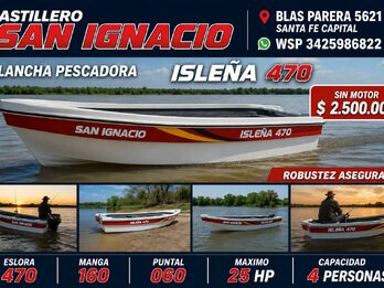 SAN IGNACIO ISLEÑA 470 LANCHA PESCADORA