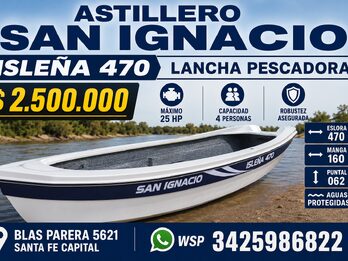 SAN IGNACIO ISLEÑA 470 LANCHA PESCADORA