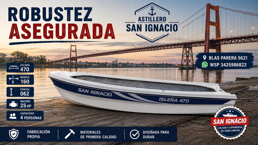 SAN IGNACIO ISLEÑA 470 LANCHA PESCADORA