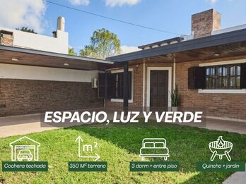Casa 3 dormitorios con amplios espacios - Av. Almirante Brown a metros de Circunvalación