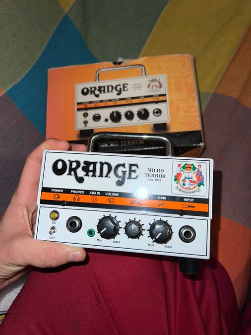 Orange Micro Terror 20W RMS + Caja Orange PPC108