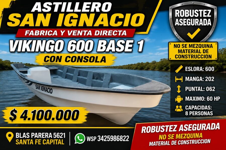 VIKINGO 600 BASE 1 CON CONSOLA MATRIZADA