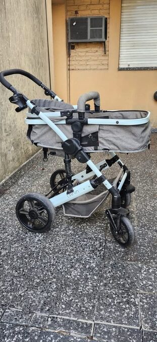 Coche 3 en 1 - plegable (huevito, coche y moisés)