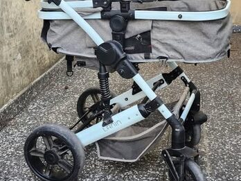 Coche 3 en 1 - plegable (huevito, coche y moisés)