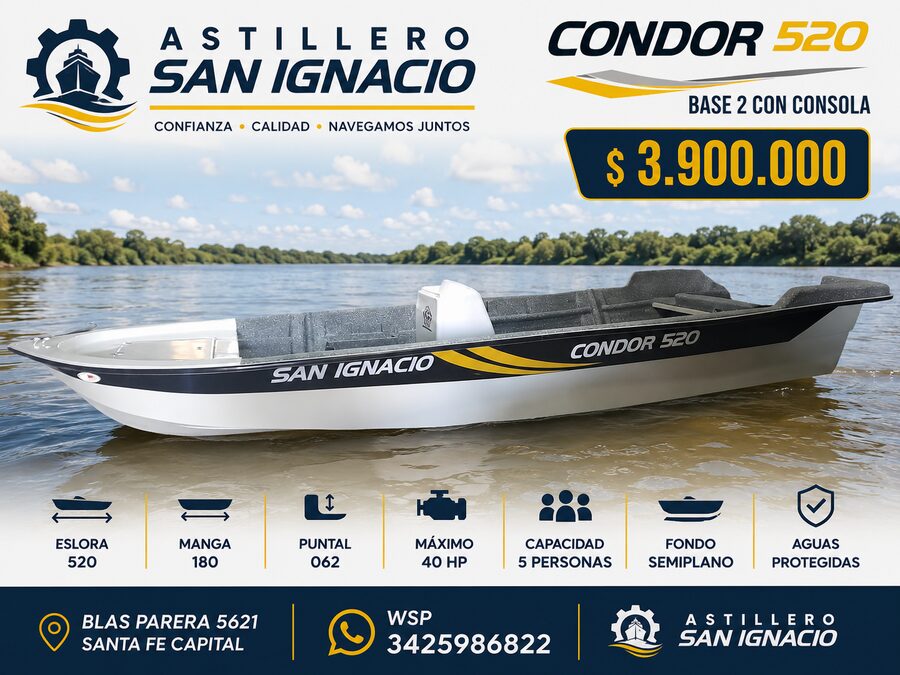 CONDOR 520 BASE 2 CON CONSOLA MATRIZADA