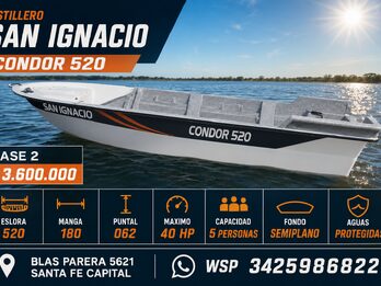 CONDOR 520 BASE 2 CON COLOR Y ACCESORIOS