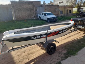 ISLEÑA 470 + TRAILER + HIDEA 15 HP EQUIPO 0KM PARA INICIARSE