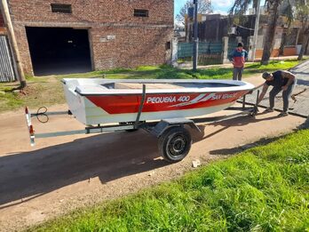 EQUIPO NUEVO 0KM PEQUEÑA 400 + TRAILER + HIDEA 15 HP