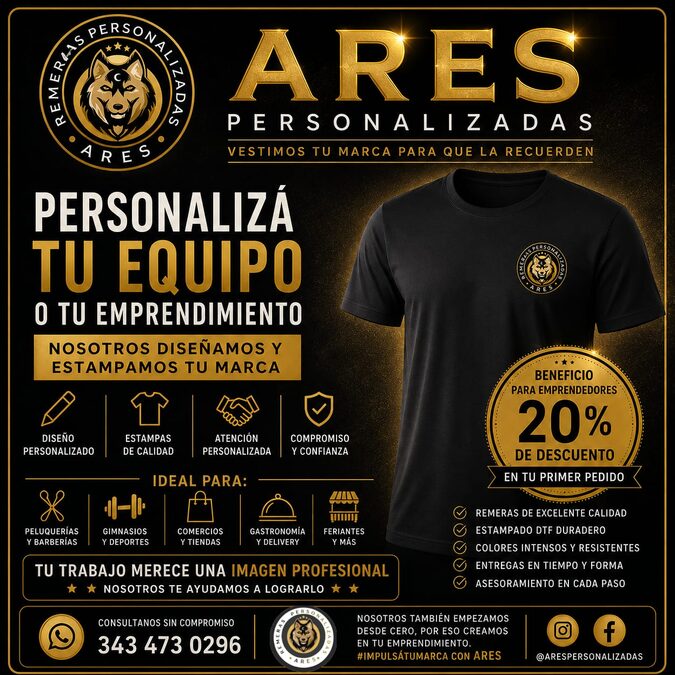 REMERAS ESTAMPADAS Y MUCHO MAS...