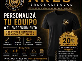 REMERAS ESTAMPADAS Y MUCHO MAS...