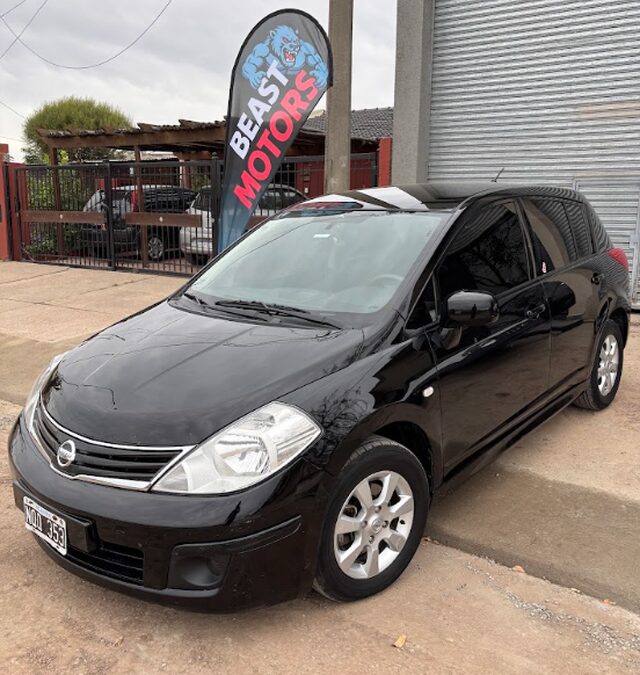 NISSAN TIIDA VISIA 2014 MANUAL PERMUTO FINANCIO