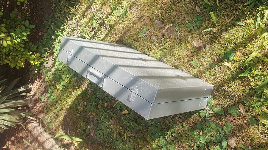 Mesa plegable con 4 asientos