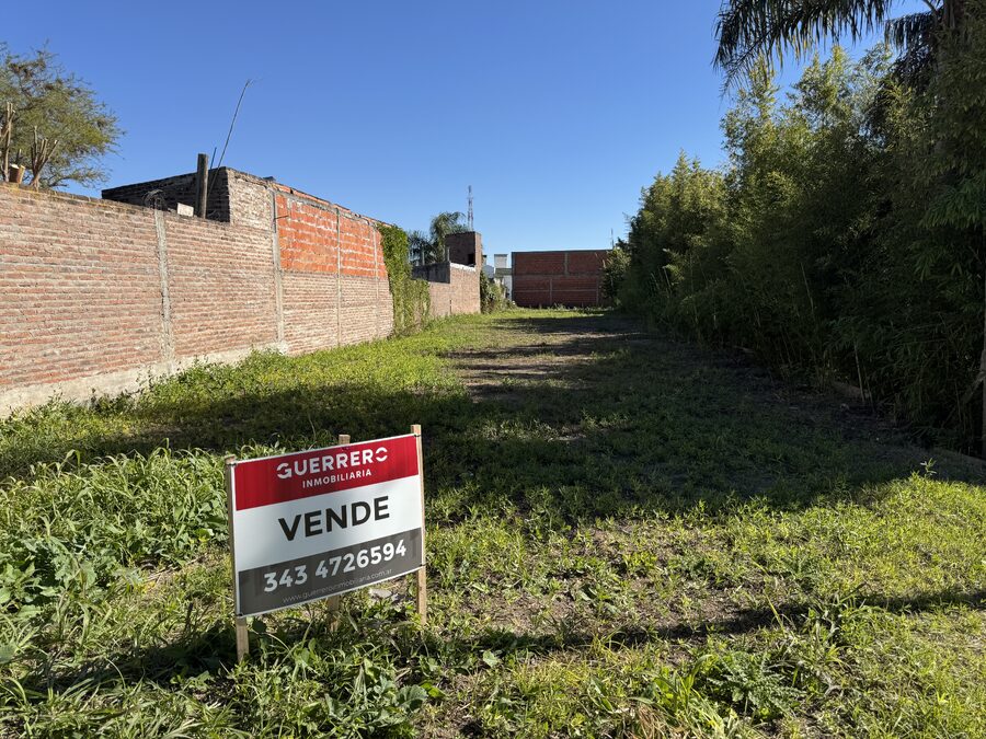 VENDO TERRENO 592 M² – ZONA CIRCUNVALACIÓN Y DON BOSCO