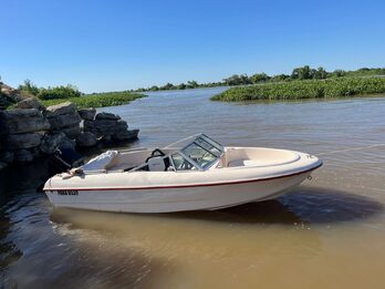 LANCHA HURACAN 460 CON JOHNSON 40  CON TRAILER
