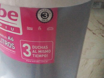 Termotanque Eskabe Acquapiu A6 1100 Lts Alta Recuperacion Nuevo En Caja