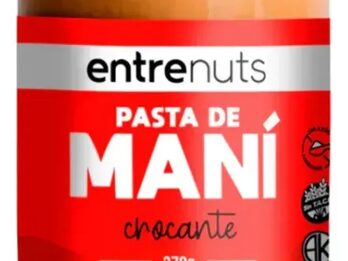 Pasta de maní crocante Entrenuts x 370 g