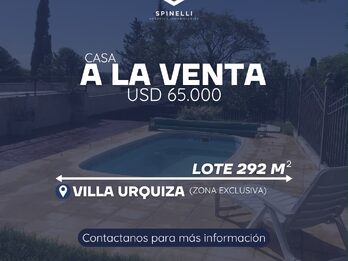 Quinta en Villa Urquiza