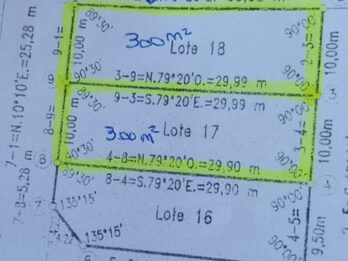 2 Lotes en Calle Garrigo a mts de Crislogo Larralde ( precio individual)