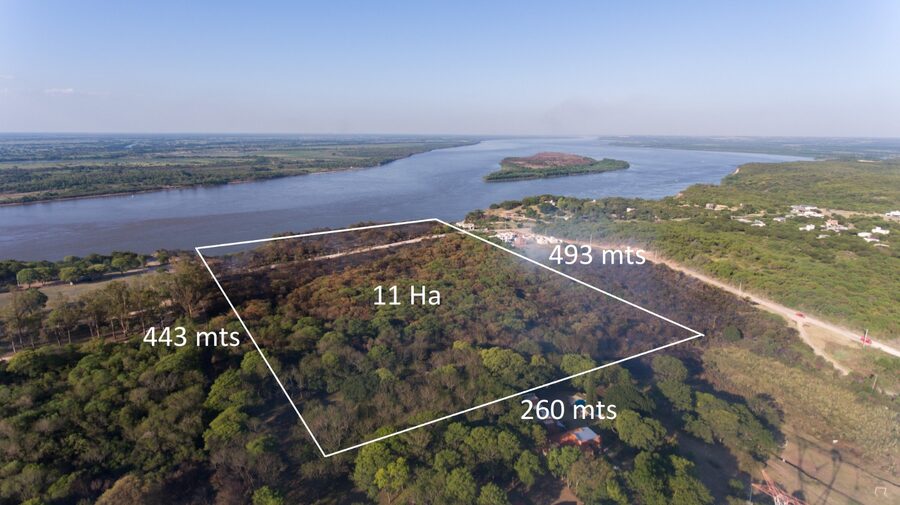 11 hectareas en venta, ideal loteo. Ubicado: Zona la Toma