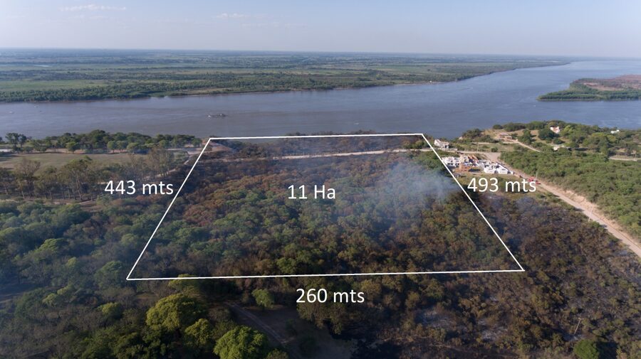 11 hectareas en venta, ideal loteo. Ubicado: Zona la Toma