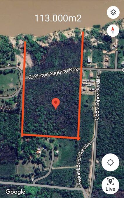 11 hectareas en venta, ideal loteo. Ubicado: Zona la Toma