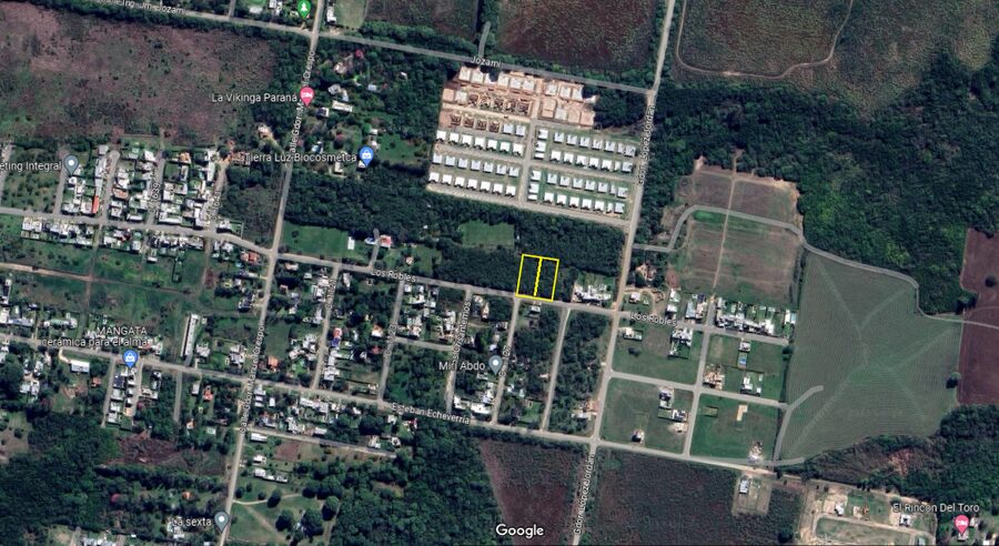Terreno de 750m2, con todo los servicios, ubicado: Los Robles y Lopez Jordán