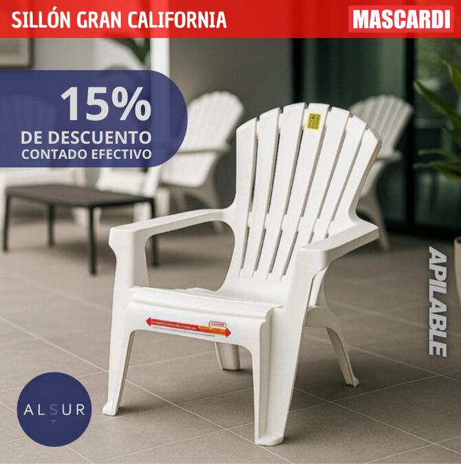 SILLONES PLASTICOS MASCARDI