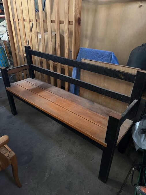 Sillon exterior estilo campo