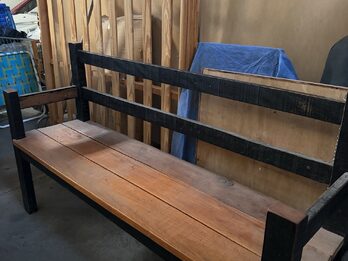 Sillon exterior estilo campo