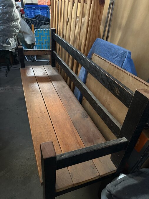 Sillon exterior estilo campo