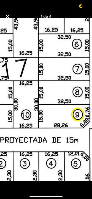 Particular vende Terreno 480 metros
