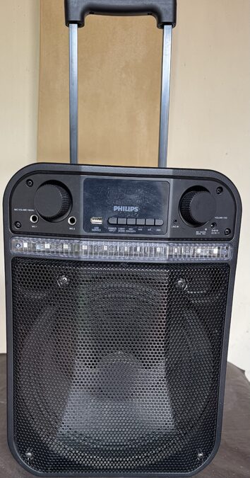 PARLANTE PHILLIPS PORTATIL TA X2206 ( IMPECABLE)