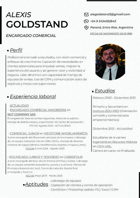 Busco empleo