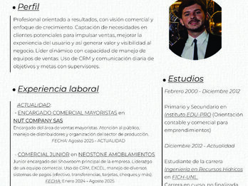 Busco empleo