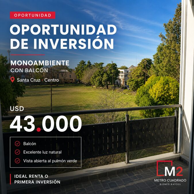 Excelente posibilidad de inversion