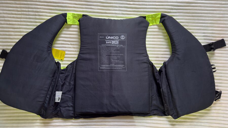 Chaleco salvavidas LIFE SAFE Pro Tork 40-140 kg, color Amarillo/Naranja - Talla única