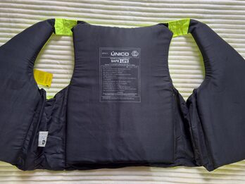 Chaleco salvavidas LIFE SAFE Pro Tork 40-140 kg, color Amarillo/Naranja - Talla única