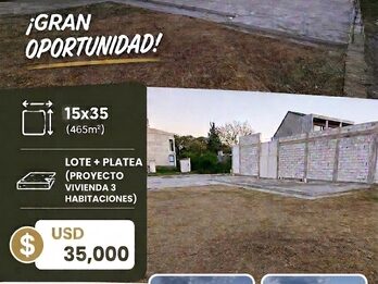 Terreno en La Toma