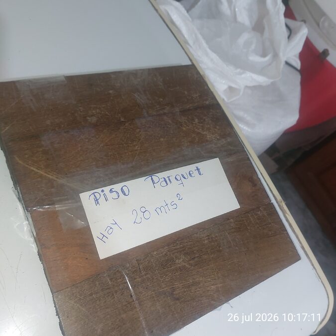 Piso parquet