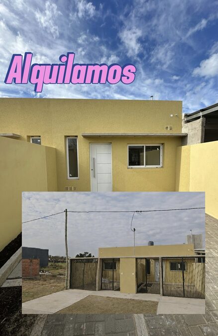 Alquilamos casa a estrenar
