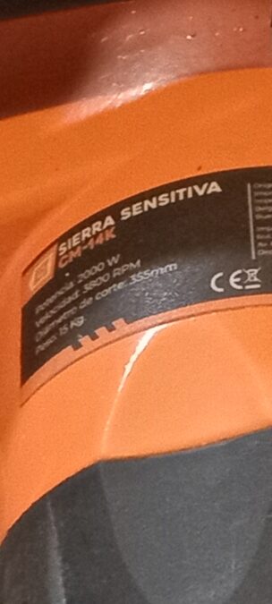Sierra sensitiva