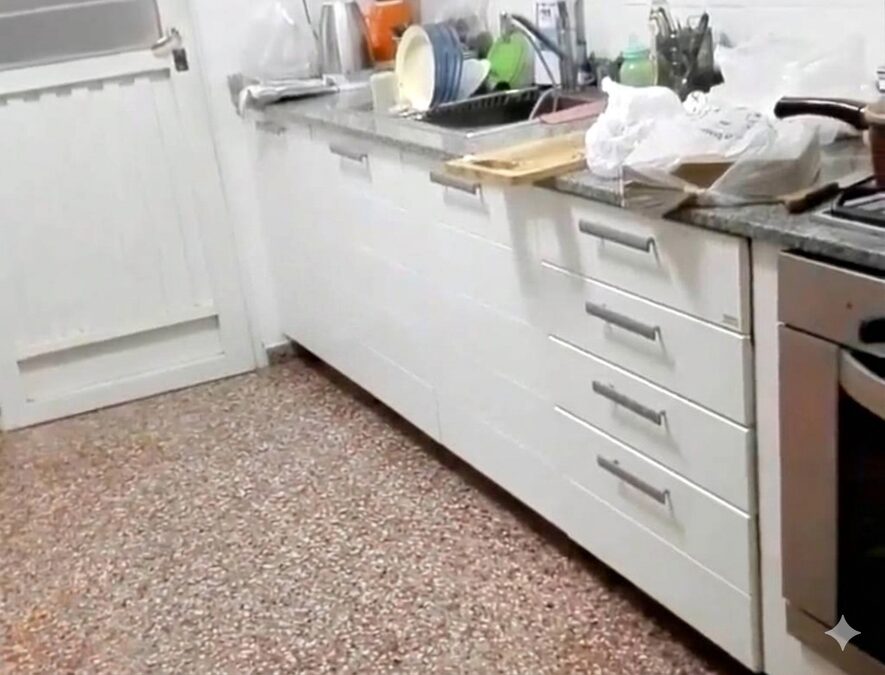 Bajo mesada de cocina