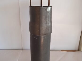 Accesorios para salamandras 4" 2mm espesor reforzado
