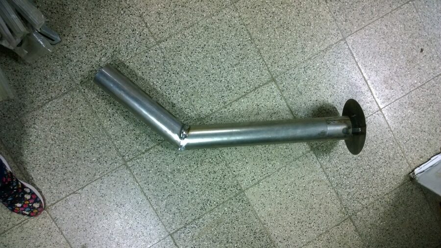 Accesorios para salamandras 4" 2mm espesor reforzado
