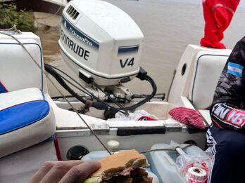 FUERA DE BORDA EVINRUDE 90 HP V4