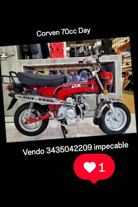 Corven DX 70cc impecable
