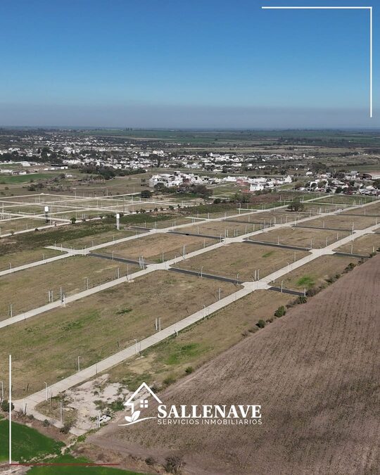 LOTES EN VENTA - A ESCRITURAR Y CONSTRUIR - ENTREGA DE 6.750 USD Y 12 CUOTAS FIJAS