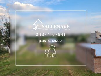 LOTES EN VENTA - A ESCRITURAR Y CONSTRUIR - ENTREGA DE 6.750 USD Y 12 CUOTAS FIJAS