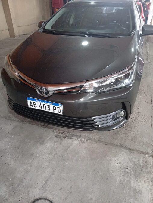 Vendo Corolla SEG 2017
