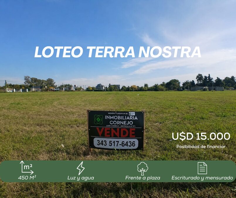 LOTES EN VENTA - SAUCE MONTRULL